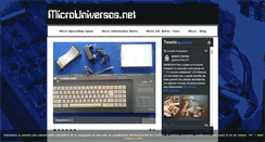 Desktop Screenshot of microuniversos.net